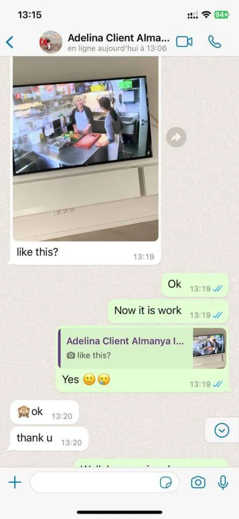 Capture écran recommandation client abonnement IPTV 4