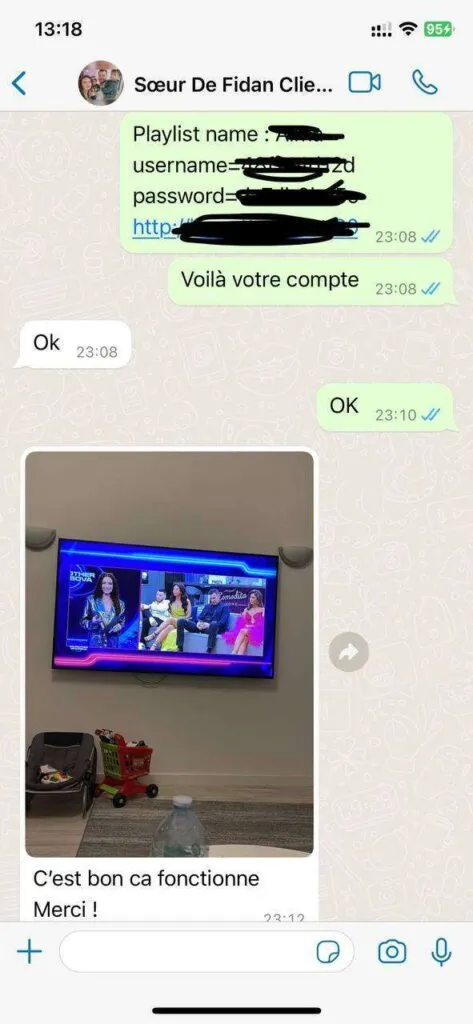 Capture écran avis positif stabilité et fluidité 4K 6